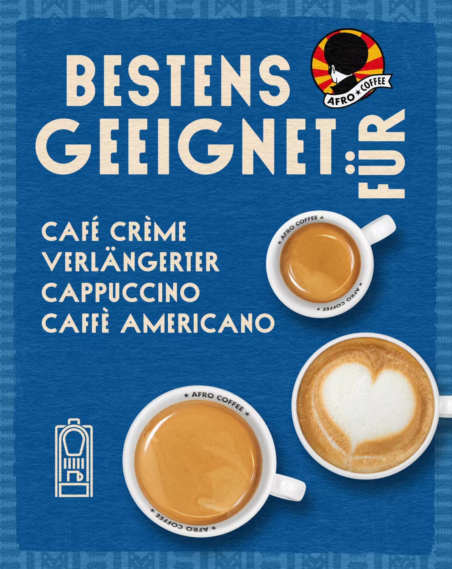 Afro Coffee Mild & Aromatic Decaf BIO