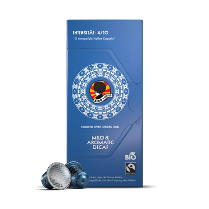 Afro Coffee Mild & Aromatic Decaf BIO