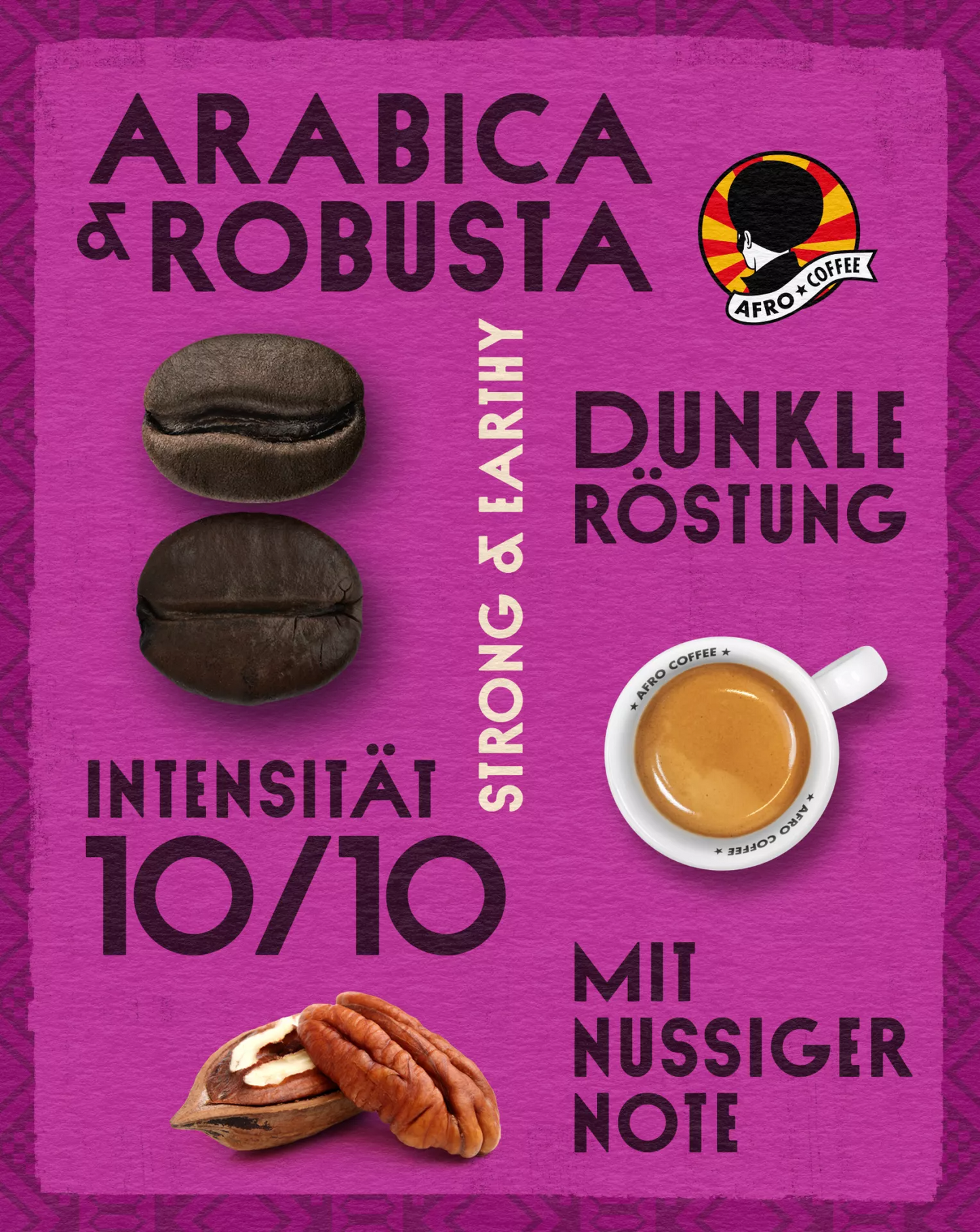 Afro Coffee Strong & Earthy BIO