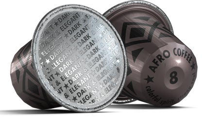Afro Coffee Dark & Elegant BIO